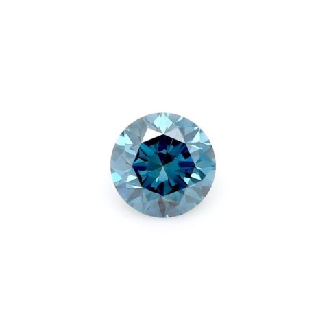 1.03 Carat Round Shaped Very Good Cut Blue- VS1 Lab Grown Diamond