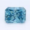 1.03 Carat Radiant Shaped Good Cut Blue- SI2 Lab Grown Diamond