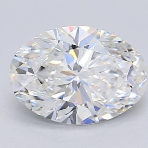 1.03 Carat Oval Shaped Excellent Cut E- VS1 Lab Grown Diamond