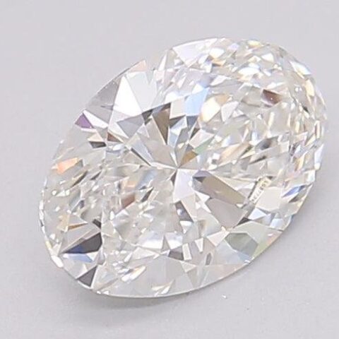 1.03 Carat Oval Shaped Excellent Cut E- VS1 Lab Grown Diamond