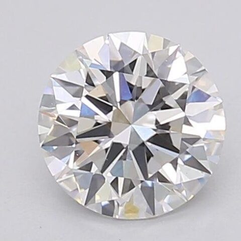 1.03 Carat Round Shaped Excellent Cut E- VS1 Lab Grown Diamond