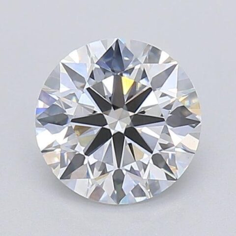 1.03 Carat Round Shaped Excellent Cut E- VS1 Lab Grown Diamond