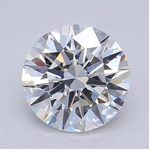 1.03 Carat Round Shaped Excellent Cut E- VS1 Lab Grown Diamond