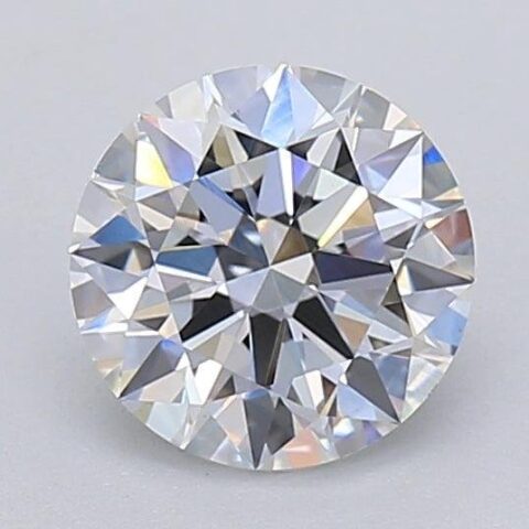 1.03 Carat Round Shaped Excellent Cut E- VS1 Lab Grown Diamond