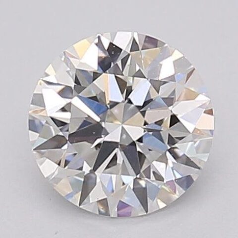 1.03 Carat Round Shaped Excellent Cut E- VS1 Lab Grown Diamond