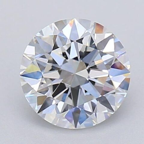 1.03 Carat Round Shaped Excellent Cut E- VS1 Lab Grown Diamond
