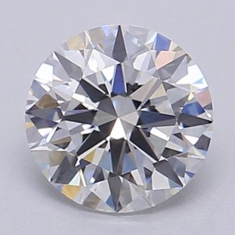 1.03 Carat Round Shaped Excellent Cut E- VS1 Lab Grown Diamond