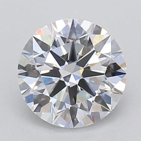 1.03 Carat Round Shaped Excellent Cut E- VS2 Lab Grown Diamond