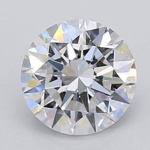 1.03 Carat Round Shaped Very Good Cut E- VS2 Lab Grown Diamond