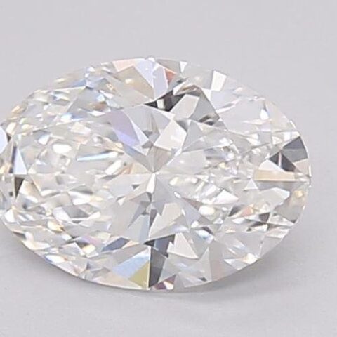 1.03 Carat Oval Shaped Excellent Cut E- VVS2 Lab Grown Diamond