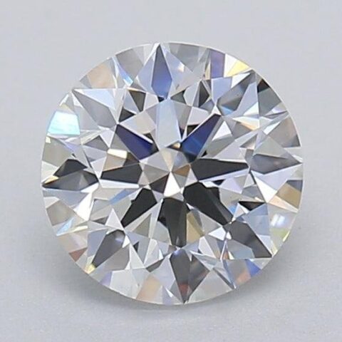 1.03 Carat Round Shaped Excellent Cut F- VS1 Lab Grown Diamond