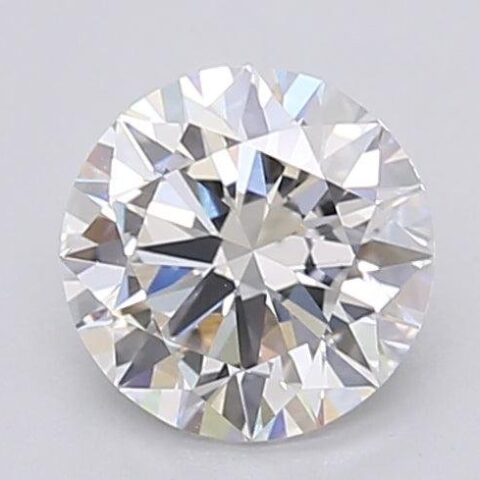 1.03 Carat Round Shaped Excellent Cut F- VS1 Lab Grown Diamond