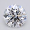 1.03 Carat Round Shaped Excellent Cut F- VS1 Lab Grown Diamond