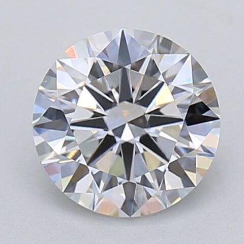 1.03 Carat Round Shaped Excellent Cut F- VS1 Lab Grown Diamond