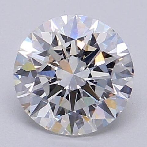 1.03 Carat Round Shaped Excellent Cut F- VS1 Lab Grown Diamond