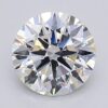 1.03 Carat Round Shaped Excellent Cut F- VS1 Lab Grown Diamond