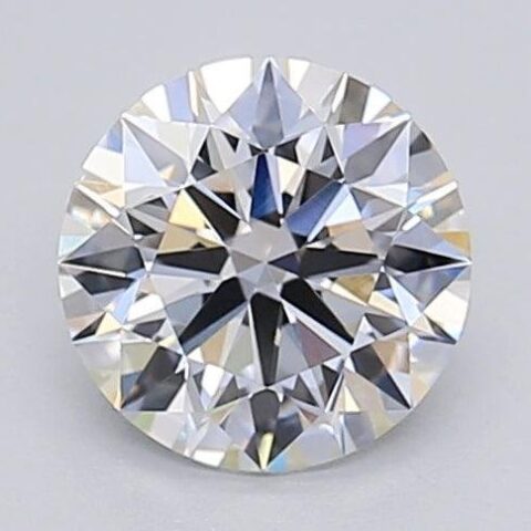 1.03 Carat Round Shaped Excellent Cut F- VS1 Lab Grown Diamond