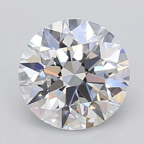 1.03 Carat Round Shaped Excellent Cut F- VS1 Lab Grown Diamond