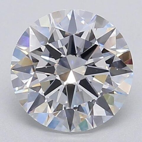 1.03 Carat Round Shaped Excellent Cut F- VS1 Lab Grown Diamond
