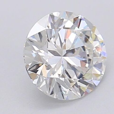 1.03 Carat Round Shaped Excellent Cut F- VS1 Lab Grown Diamond