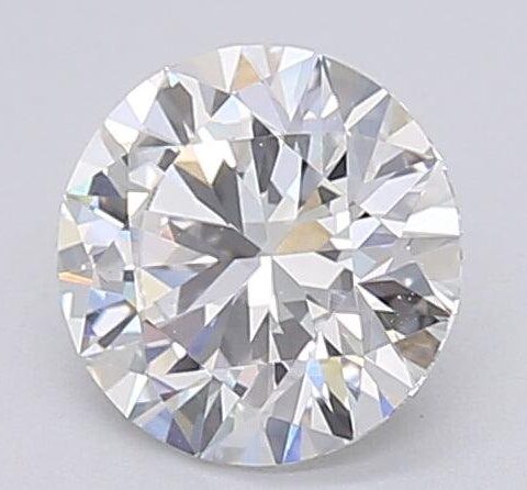 1.03 Carat Round Shaped Excellent Cut F- VS1 Lab Grown Diamond