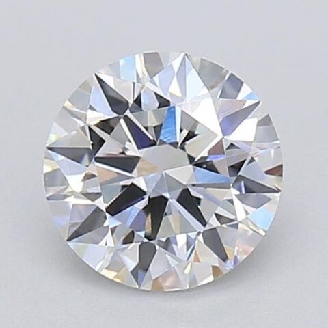1.03 Carat Round Shaped Excellent Cut F- VS1 Lab Grown Diamond