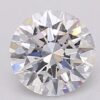 1.03 Carat Round Shaped Excellent Cut F- VS1 Lab Grown Diamond