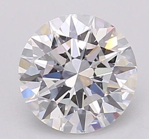 1.03 Carat Round Shaped Excellent Cut F- VS1 Lab Grown Diamond