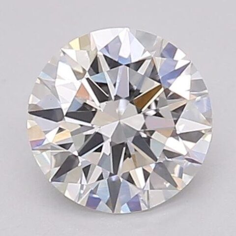 1.03 Carat Round Shaped Excellent Cut F- VS1 Lab Grown Diamond