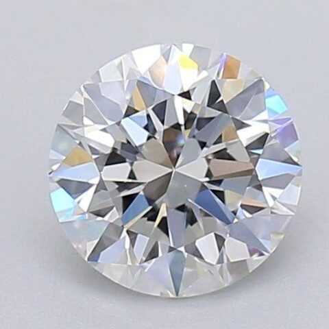 1.03 Carat Round Shaped Excellent Cut F- VS1 Lab Grown Diamond