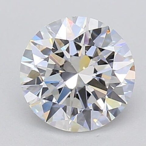 1.03 Carat Round Shaped Excellent Cut F- VS1 Lab Grown Diamond
