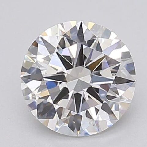 1.03 Carat Round Shaped Excellent Cut F- VS1 Lab Grown Diamond