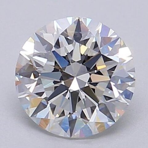 1.03 Carat Round Shaped Excellent Cut F- VS1 Lab Grown Diamond