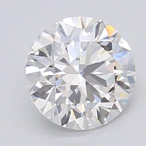 1.03 Carat Round Shaped Excellent Cut F- VS1 Lab Grown Diamond