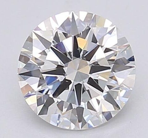 1.03 Carat Round Shaped Excellent Cut F- VS1 Lab Grown Diamond