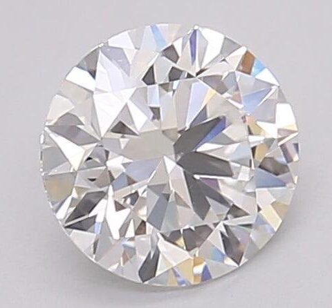 1.03 Carat Round Shaped Excellent Cut F- VS1 Lab Grown Diamond