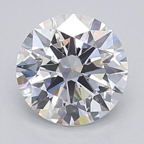 1.03 Carat Round Shaped Excellent Cut F- VS1 Lab Grown Diamond
