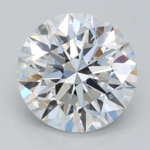 1.03 Carat Round Shaped Excellent Cut F- VS1 Lab Grown Diamond