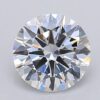 1.03 Carat Round Shaped Excellent Cut F- VS1 Lab Grown Diamond