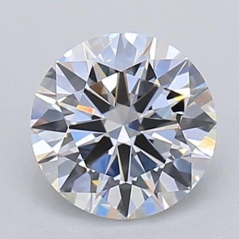 1.03 Carat Round Shaped Excellent Cut F- VS1 Lab Grown Diamond