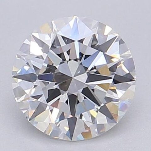 1.03 Carat Round Shaped Excellent Cut F- VS1 Lab Grown Diamond