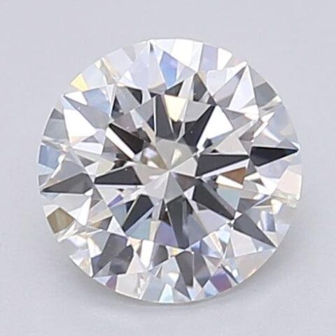 1.03 Carat Round Shaped Excellent Cut F- VS1 Lab Grown Diamond