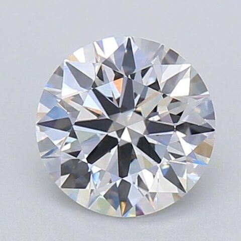 1.03 Carat Round Shaped Excellent Cut F- VS1 Lab Grown Diamond