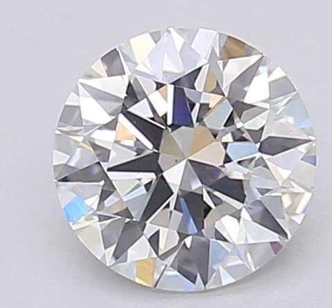 1.03 Carat Round Shaped Excellent Cut F- VS1 Lab Grown Diamond