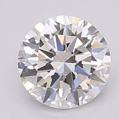 1.03 Carat Round Shaped Excellent Cut F- VS1 Lab Grown Diamond