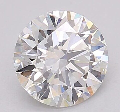 1.03 Carat Round Shaped Excellent Cut F- VS1 Lab Grown Diamond