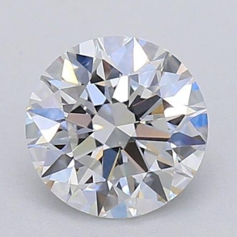 1.03 Carat Round Shaped Excellent Cut F- VS1 Lab Grown Diamond