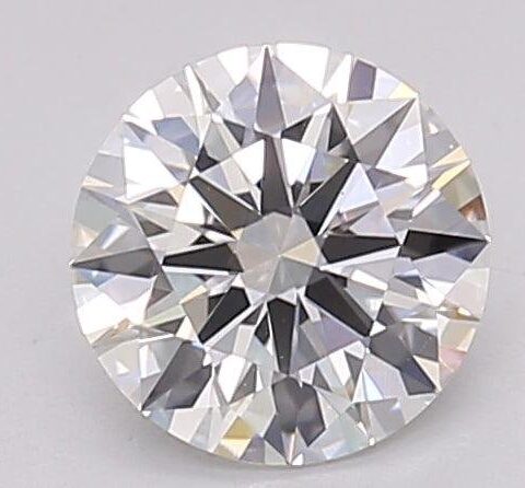 1.03 Carat Round Shaped Excellent Cut F- VS1 Lab Grown Diamond