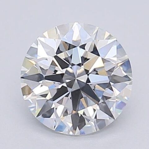 1.03 Carat Round Shaped Excellent Cut F- VS1 Lab Grown Diamond
