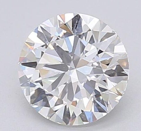 1.03 Carat Round Shaped Excellent Cut F- VS1 Lab Grown Diamond